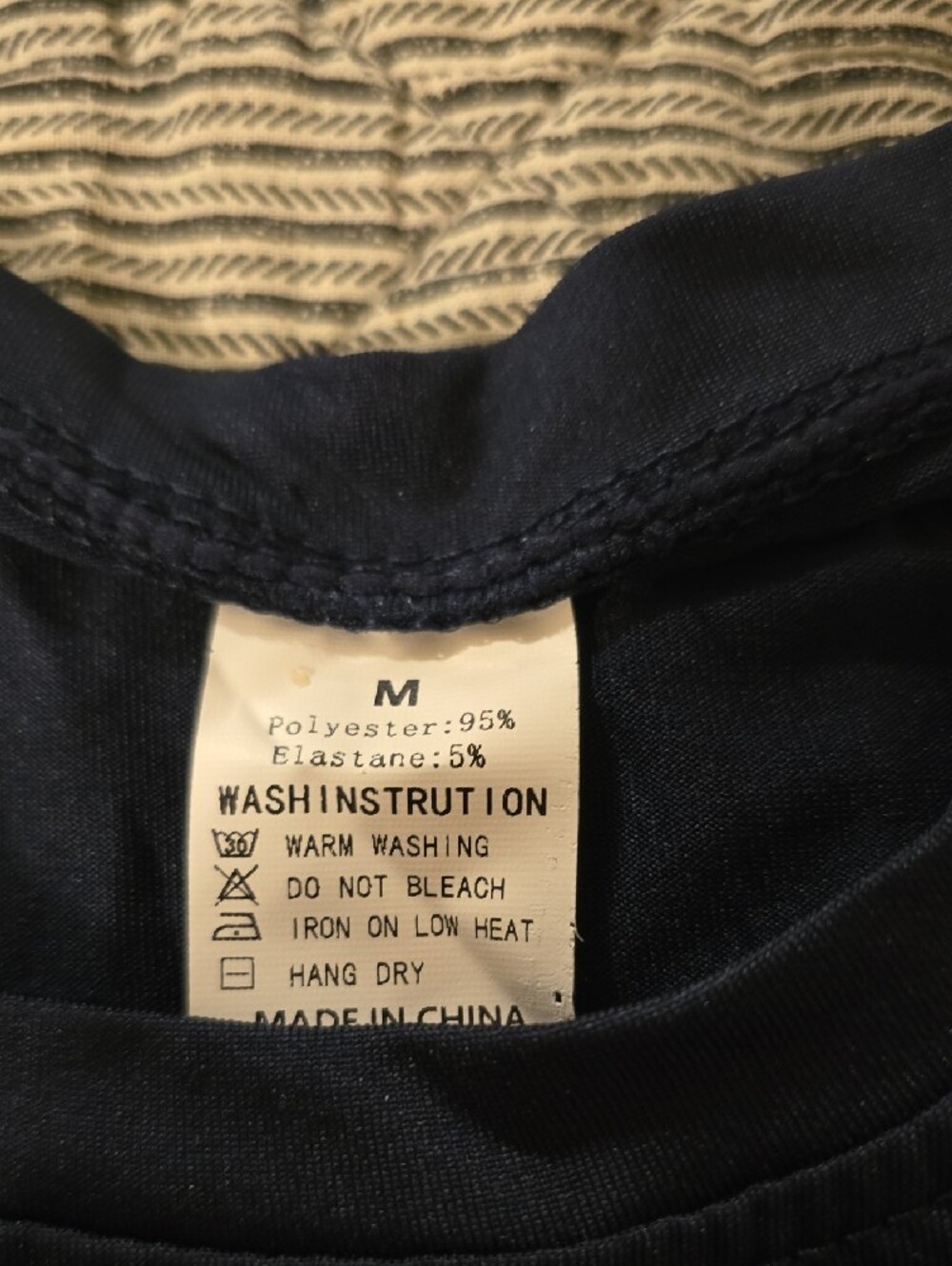 Classic Navy Crewneck Women's T-Shirt Athletic - Picture 5 of 6